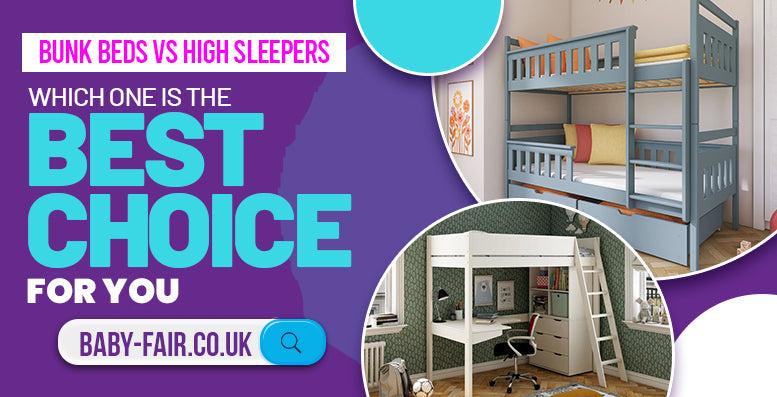 Bunk beds vs high sleepers: Which is the best choice for you?
